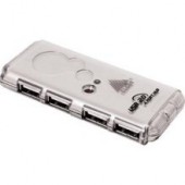 Hub Mini USB 2.0 Com 4 Portas USB 