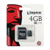 Cartão de Memória 4G + Adaptador do Cartão Kingston