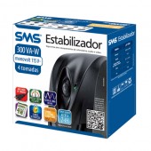 Estabilizador SMS SPEED  300VA Bivolt automático ( entrada 115V ou 220V  saída 115V )