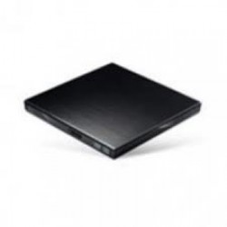 Drive Externo USB Portátil Slim Gravador e Leitor de DVD e CD Leadertech